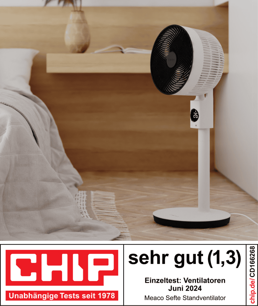 MeacoFan Sefte Standventilator CHIP Testsieger