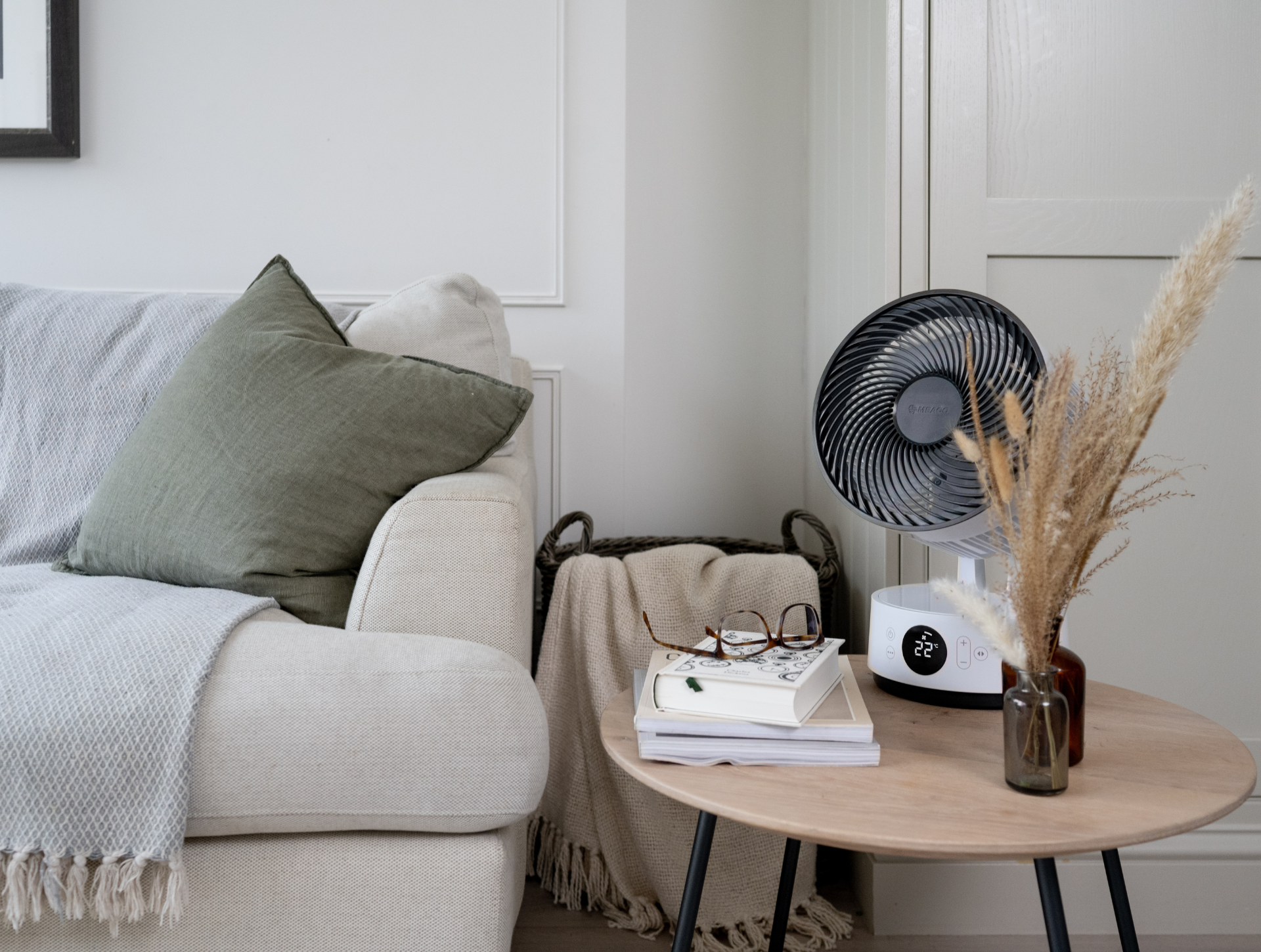 MeacoFan Sefte 8 Tischventilator mit akku im zimmer