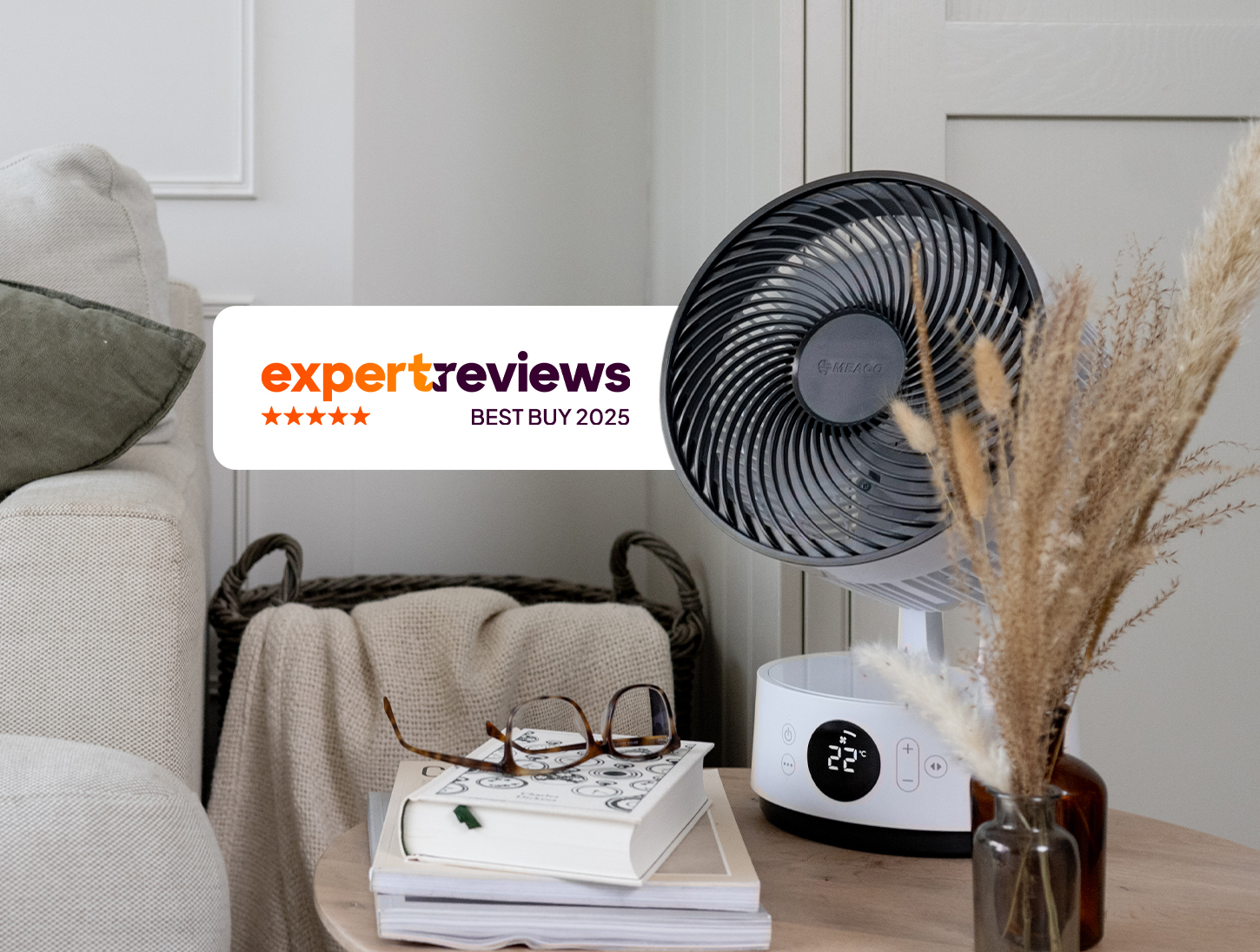 MeacoFan Sefte 8 akku tischventilator mit award